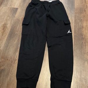 Nike Kids Black Cargo Joggers